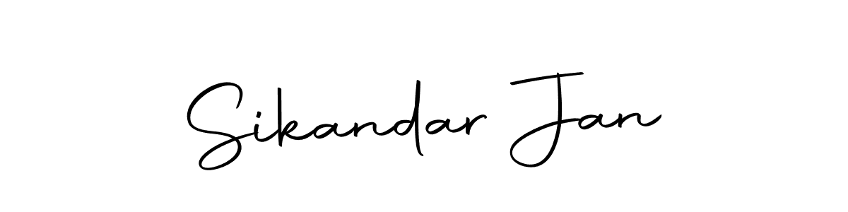 The best way (Autography-DOLnW) to make a short signature is to pick only two or three words in your name. The name Sikandar Jan include a total of six letters. For converting this name. Sikandar Jan signature style 10 images and pictures png