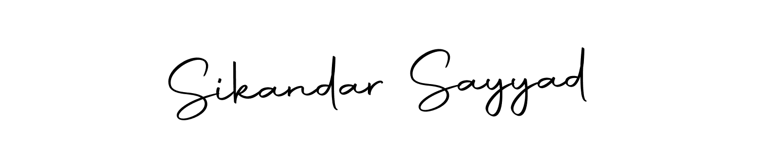 It looks lik you need a new signature style for name Sikandar Sayyad. Design unique handwritten (Autography-DOLnW) signature with our free signature maker in just a few clicks. Sikandar Sayyad signature style 10 images and pictures png