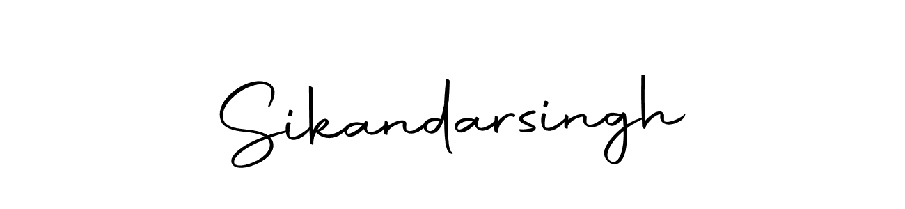 Similarly Autography-DOLnW is the best handwritten signature design. Signature creator online .You can use it as an online autograph creator for name Sikandarsingh. Sikandarsingh signature style 10 images and pictures png