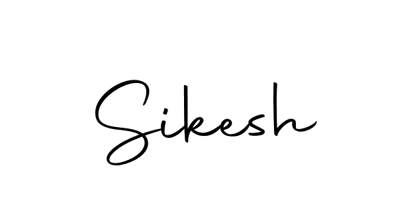 Make a beautiful signature design for name Sikesh. With this signature (Autography-DOLnW) style, you can create a handwritten signature for free. Sikesh signature style 10 images and pictures png