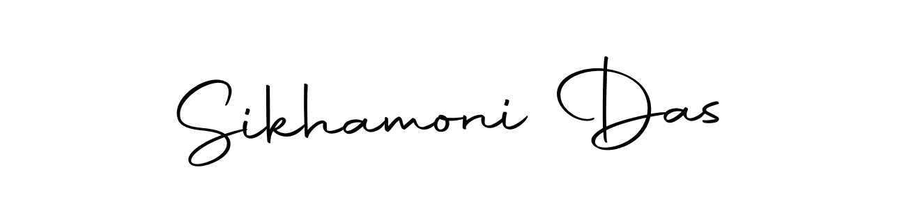 The best way (Autography-DOLnW) to make a short signature is to pick only two or three words in your name. The name Sikhamoni Das include a total of six letters. For converting this name. Sikhamoni Das signature style 10 images and pictures png