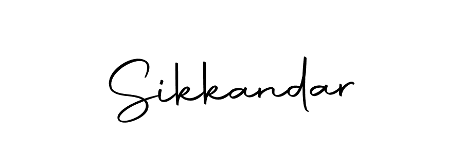 Make a beautiful signature design for name Sikkandar. Use this online signature maker to create a handwritten signature for free. Sikkandar signature style 10 images and pictures png