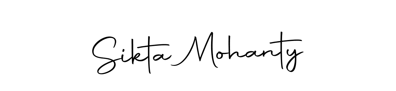 Sikta Mohanty stylish signature style. Best Handwritten Sign (Autography-DOLnW) for my name. Handwritten Signature Collection Ideas for my name Sikta Mohanty. Sikta Mohanty signature style 10 images and pictures png