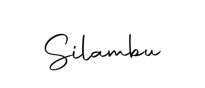 You should practise on your own different ways (Autography-DOLnW) to write your name (Silambu) in signature. don't let someone else do it for you. Silambu signature style 10 images and pictures png