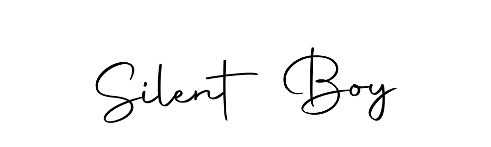if you are searching for the best signature style for your name Silent Boy. so please give up your signature search. here we have designed multiple signature styles  using Autography-DOLnW. Silent Boy signature style 10 images and pictures png