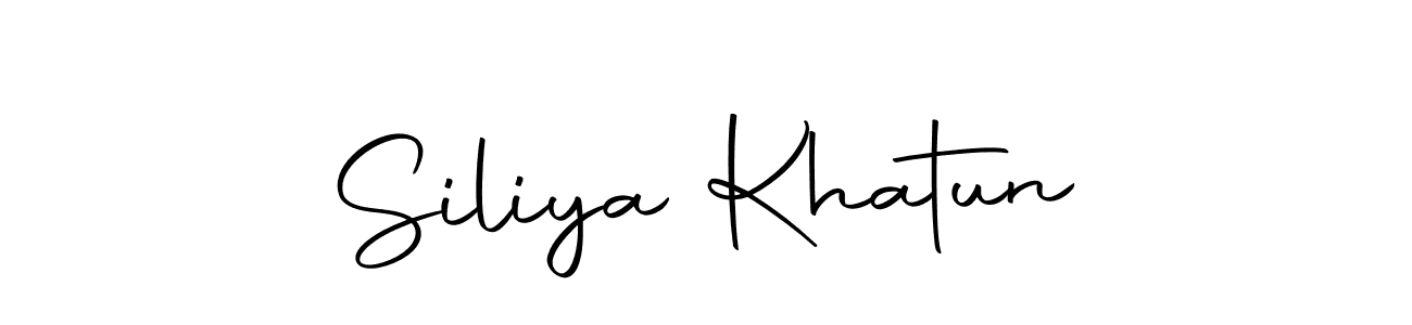 The best way (Autography-DOLnW) to make a short signature is to pick only two or three words in your name. The name Siliya Khatun include a total of six letters. For converting this name. Siliya Khatun signature style 10 images and pictures png