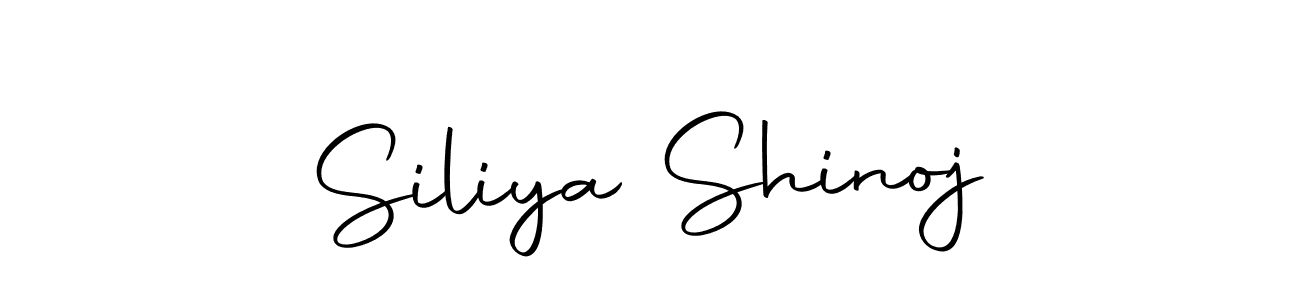 Use a signature maker to create a handwritten signature online. With this signature software, you can design (Autography-DOLnW) your own signature for name Siliya Shinoj. Siliya Shinoj signature style 10 images and pictures png