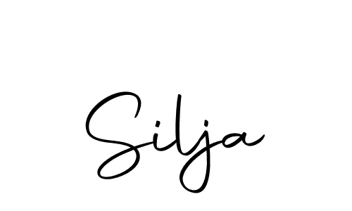 Design your own signature with our free online signature maker. With this signature software, you can create a handwritten (Autography-DOLnW) signature for name Silja. Silja signature style 10 images and pictures png