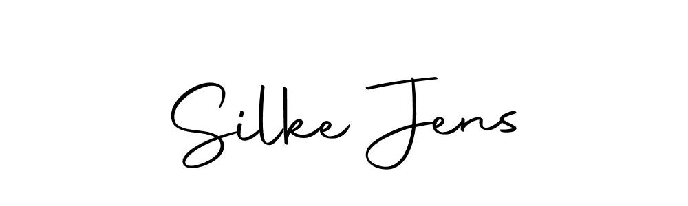 Create a beautiful signature design for name Silke Jens. With this signature (Autography-DOLnW) fonts, you can make a handwritten signature for free. Silke Jens signature style 10 images and pictures png