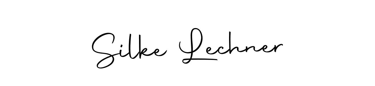 Create a beautiful signature design for name Silke Lechner. With this signature (Autography-DOLnW) fonts, you can make a handwritten signature for free. Silke Lechner signature style 10 images and pictures png