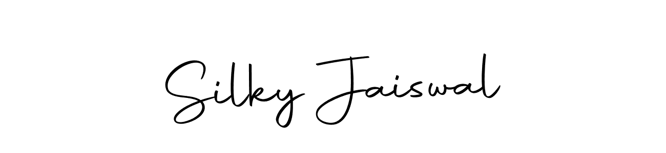 Use a signature maker to create a handwritten signature online. With this signature software, you can design (Autography-DOLnW) your own signature for name Silky Jaiswal. Silky Jaiswal signature style 10 images and pictures png