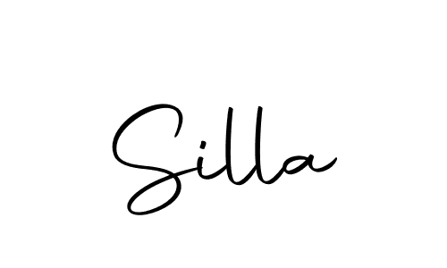 Create a beautiful signature design for name Silla. With this signature (Autography-DOLnW) fonts, you can make a handwritten signature for free. Silla signature style 10 images and pictures png