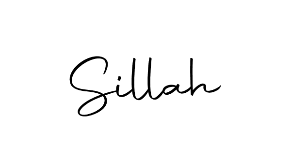 You should practise on your own different ways (Autography-DOLnW) to write your name (Sillah) in signature. don't let someone else do it for you. Sillah signature style 10 images and pictures png