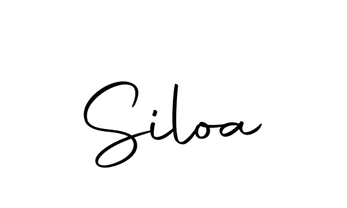 Design your own signature with our free online signature maker. With this signature software, you can create a handwritten (Autography-DOLnW) signature for name Siloa. Siloa signature style 10 images and pictures png