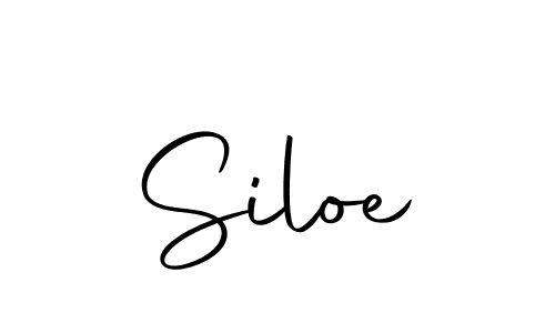 The best way (Autography-DOLnW) to make a short signature is to pick only two or three words in your name. The name Siloe include a total of six letters. For converting this name. Siloe signature style 10 images and pictures png