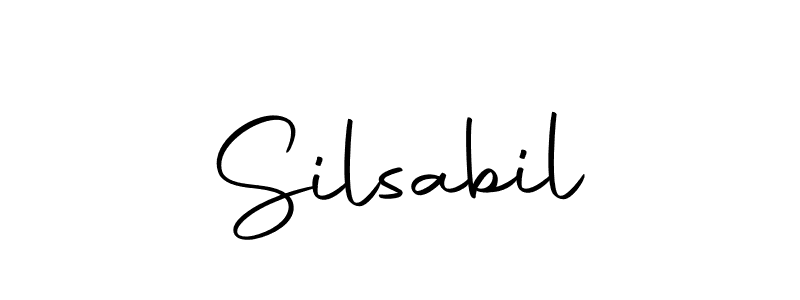 Similarly Autography-DOLnW is the best handwritten signature design. Signature creator online .You can use it as an online autograph creator for name Silsabil. Silsabil signature style 10 images and pictures png