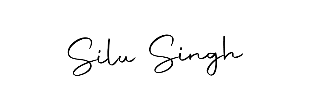 Silu Singh stylish signature style. Best Handwritten Sign (Autography-DOLnW) for my name. Handwritten Signature Collection Ideas for my name Silu Singh. Silu Singh signature style 10 images and pictures png