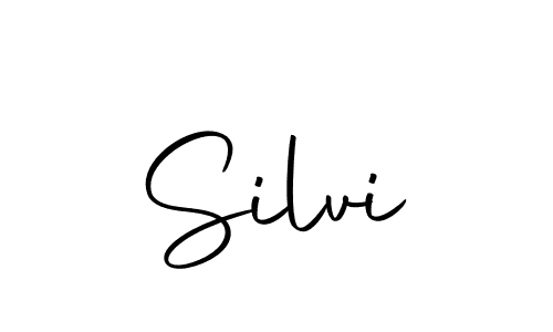 Best and Professional Signature Style for Silvi. Autography-DOLnW Best Signature Style Collection. Silvi signature style 10 images and pictures png