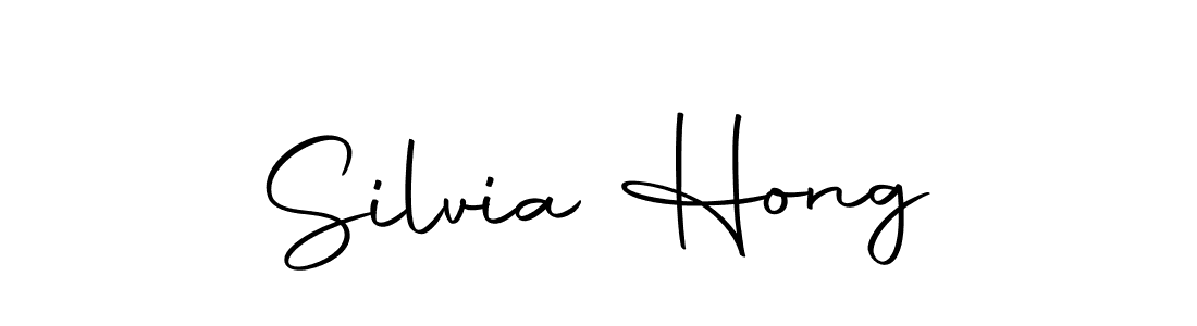 Create a beautiful signature design for name Silvia Hong. With this signature (Autography-DOLnW) fonts, you can make a handwritten signature for free. Silvia Hong signature style 10 images and pictures png