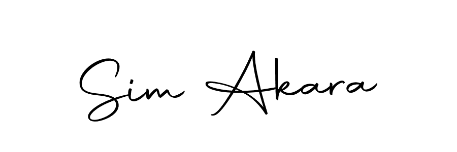 Autography-DOLnW is a professional signature style that is perfect for those who want to add a touch of class to their signature. It is also a great choice for those who want to make their signature more unique. Get Sim Akara name to fancy signature for free. Sim Akara signature style 10 images and pictures png