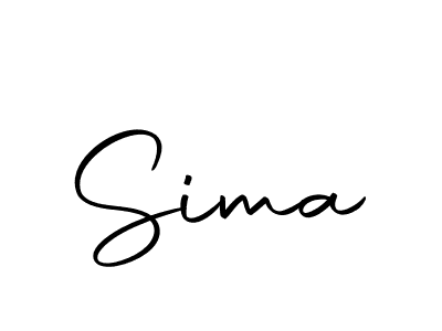 Make a beautiful signature design for name Sima. With this signature (Autography-DOLnW) style, you can create a handwritten signature for free. Sima signature style 10 images and pictures png