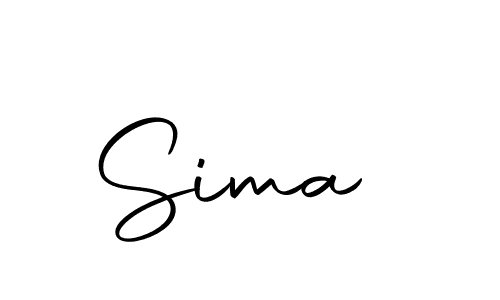 How to make Sima  signature? Autography-DOLnW is a professional autograph style. Create handwritten signature for Sima  name. Sima  signature style 10 images and pictures png