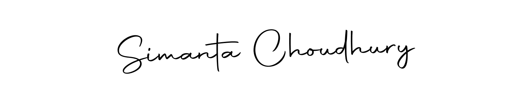 How to make Simanta Choudhury signature? Autography-DOLnW is a professional autograph style. Create handwritten signature for Simanta Choudhury name. Simanta Choudhury signature style 10 images and pictures png