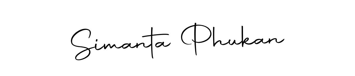 Make a beautiful signature design for name Simanta Phukan. With this signature (Autography-DOLnW) style, you can create a handwritten signature for free. Simanta Phukan signature style 10 images and pictures png