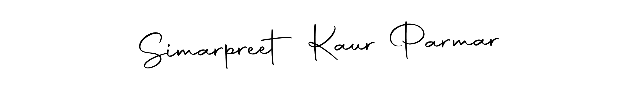 It looks lik you need a new signature style for name Simarpreet Kaur Parmar. Design unique handwritten (Autography-DOLnW) signature with our free signature maker in just a few clicks. Simarpreet Kaur Parmar signature style 10 images and pictures png