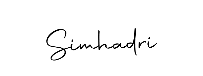 Similarly Autography-DOLnW is the best handwritten signature design. Signature creator online .You can use it as an online autograph creator for name Simhadri. Simhadri signature style 10 images and pictures png