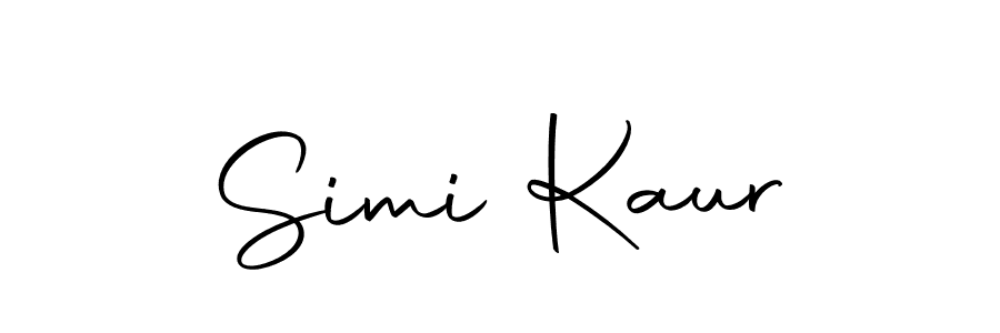 if you are searching for the best signature style for your name Simi Kaur. so please give up your signature search. here we have designed multiple signature styles  using Autography-DOLnW. Simi Kaur signature style 10 images and pictures png