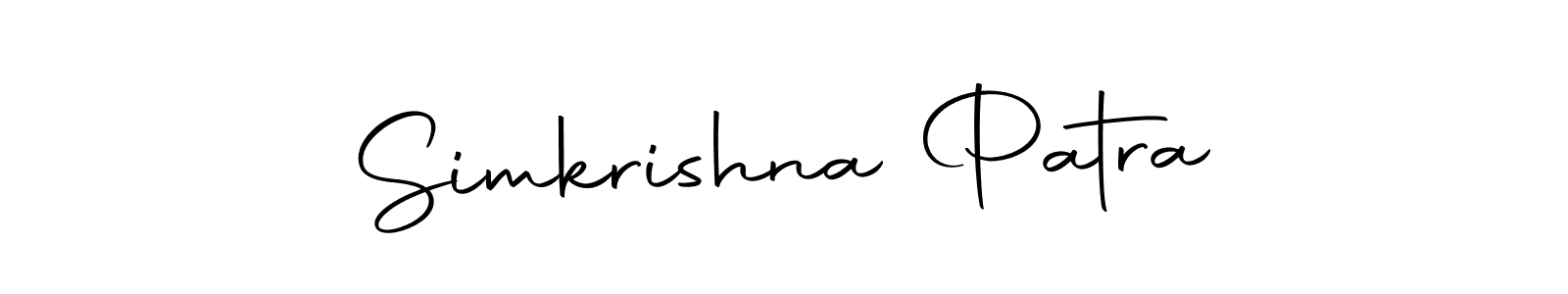 if you are searching for the best signature style for your name Simkrishna Patra. so please give up your signature search. here we have designed multiple signature styles  using Autography-DOLnW. Simkrishna Patra signature style 10 images and pictures png