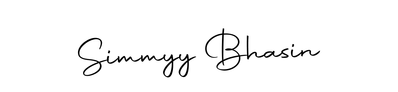 Similarly Autography-DOLnW is the best handwritten signature design. Signature creator online .You can use it as an online autograph creator for name Simmyy Bhasin. Simmyy Bhasin signature style 10 images and pictures png
