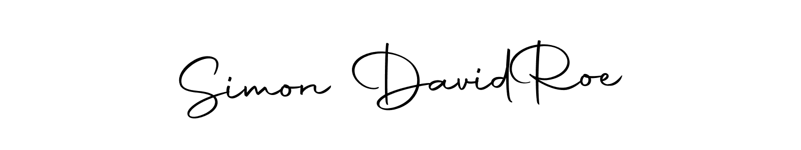 Use a signature maker to create a handwritten signature online. With this signature software, you can design (Autography-DOLnW) your own signature for name Simon David  Roe. Simon David  Roe signature style 10 images and pictures png