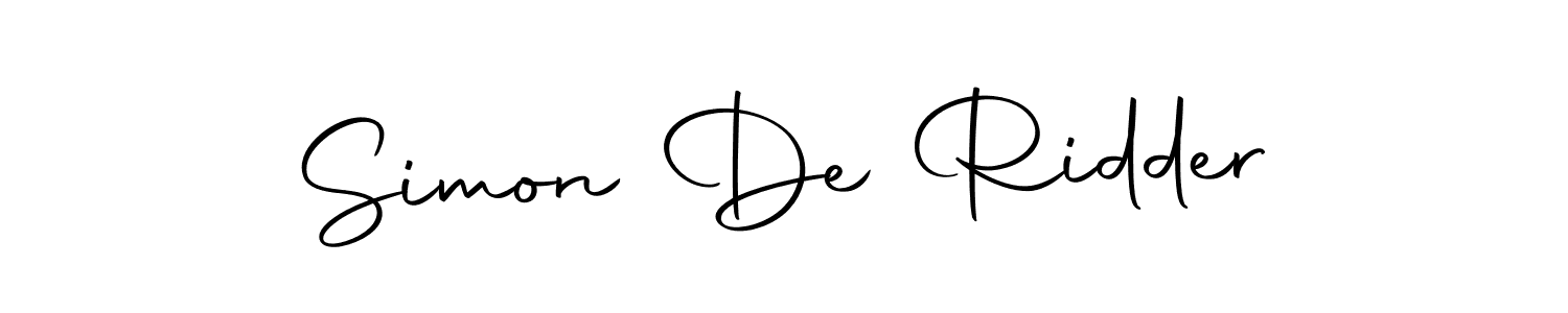 It looks lik you need a new signature style for name Simon De Ridder. Design unique handwritten (Autography-DOLnW) signature with our free signature maker in just a few clicks. Simon De Ridder signature style 10 images and pictures png