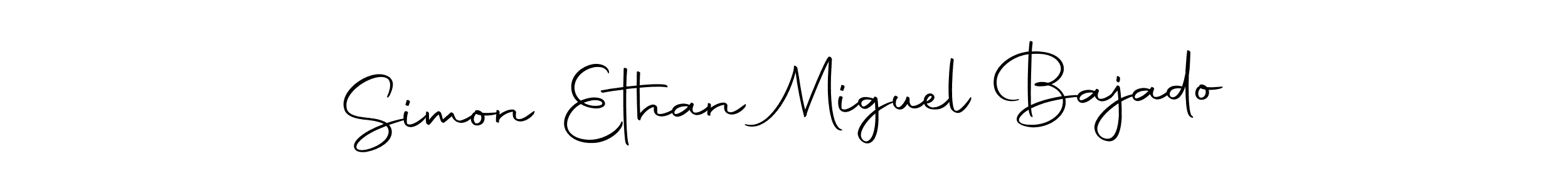 Use a signature maker to create a handwritten signature online. With this signature software, you can design (Autography-DOLnW) your own signature for name Simon Ethan Miguel Bajado. Simon Ethan Miguel Bajado signature style 10 images and pictures png