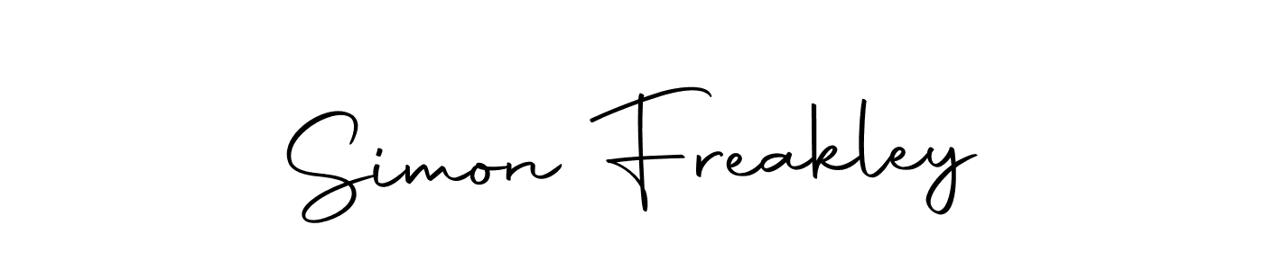 Make a beautiful signature design for name Simon Freakley. Use this online signature maker to create a handwritten signature for free. Simon Freakley signature style 10 images and pictures png