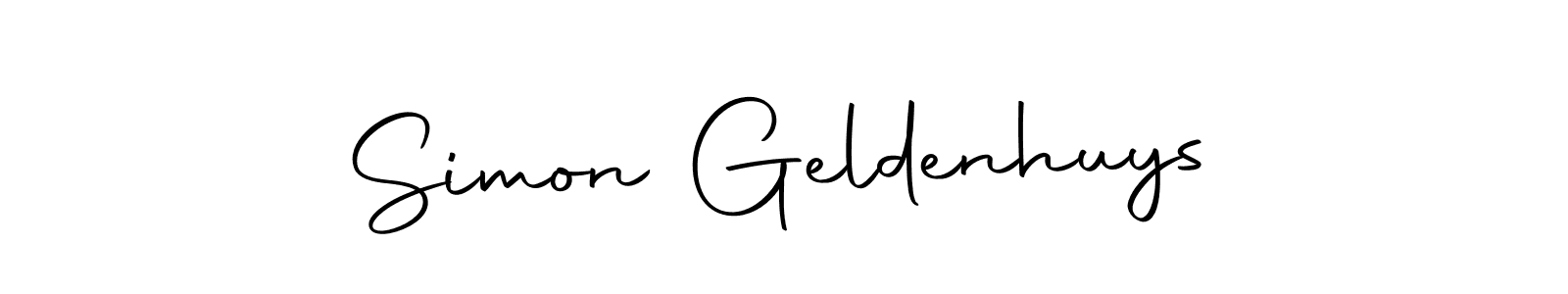 The best way (Autography-DOLnW) to make a short signature is to pick only two or three words in your name. The name Simon Geldenhuys include a total of six letters. For converting this name. Simon Geldenhuys signature style 10 images and pictures png