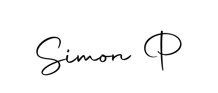 It looks lik you need a new signature style for name Simon P. Design unique handwritten (Autography-DOLnW) signature with our free signature maker in just a few clicks. Simon P signature style 10 images and pictures png