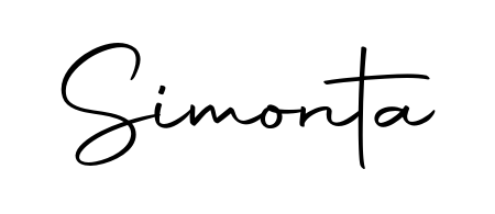 An effortless, minimalist signature concept for Simonta using Autography-DOLnW design. Clean lines that look great on any document. Simonta signature style 10 images and pictures png