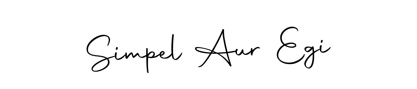 if you are searching for the best signature style for your name Simpel Aur Egi. so please give up your signature search. here we have designed multiple signature styles  using Autography-DOLnW. Simpel Aur Egi signature style 10 images and pictures png
