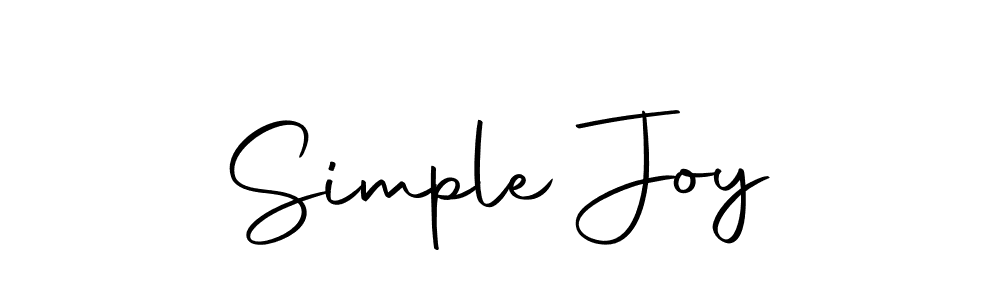 How to make Simple Joy name signature. Use Autography-DOLnW style for creating short signs online. This is the latest handwritten sign. Simple Joy signature style 10 images and pictures png
