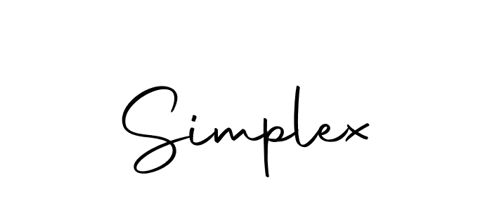 Simplex stylish signature style. Best Handwritten Sign (Autography-DOLnW) for my name. Handwritten Signature Collection Ideas for my name Simplex. Simplex signature style 10 images and pictures png