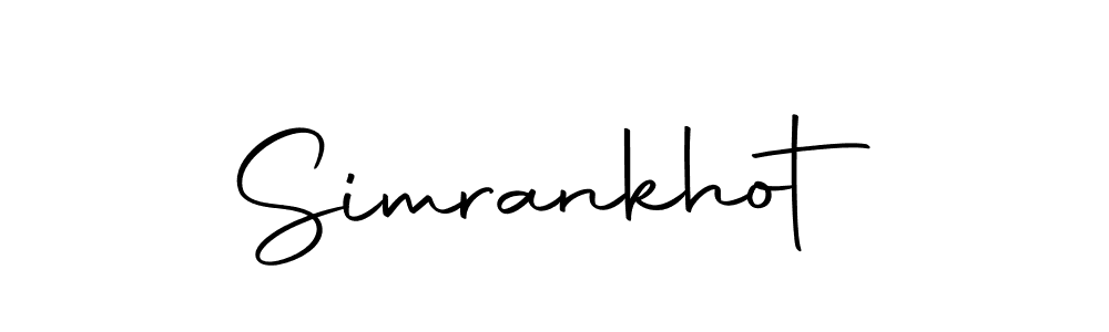 Also we have Simrankhot name is the best signature style. Create professional handwritten signature collection using Autography-DOLnW autograph style. Simrankhot signature style 10 images and pictures png