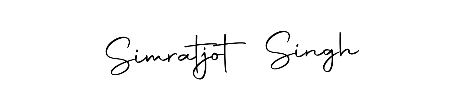 How to make Simratjot Singh name signature. Use Autography-DOLnW style for creating short signs online. This is the latest handwritten sign. Simratjot Singh signature style 10 images and pictures png