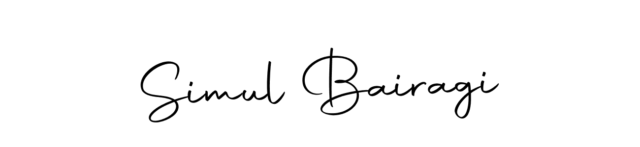 You should practise on your own different ways (Autography-DOLnW) to write your name (Simul Bairagi) in signature. don't let someone else do it for you. Simul Bairagi signature style 10 images and pictures png