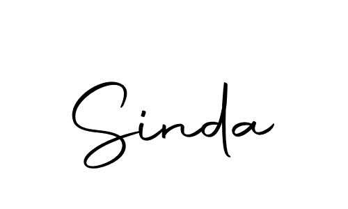 Make a beautiful signature design for name Sinda. With this signature (Autography-DOLnW) style, you can create a handwritten signature for free. Sinda signature style 10 images and pictures png