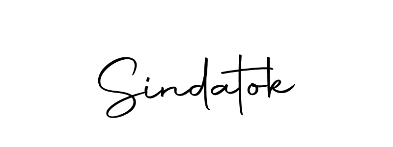 How to make Sindatok signature? Autography-DOLnW is a professional autograph style. Create handwritten signature for Sindatok name. Sindatok signature style 10 images and pictures png