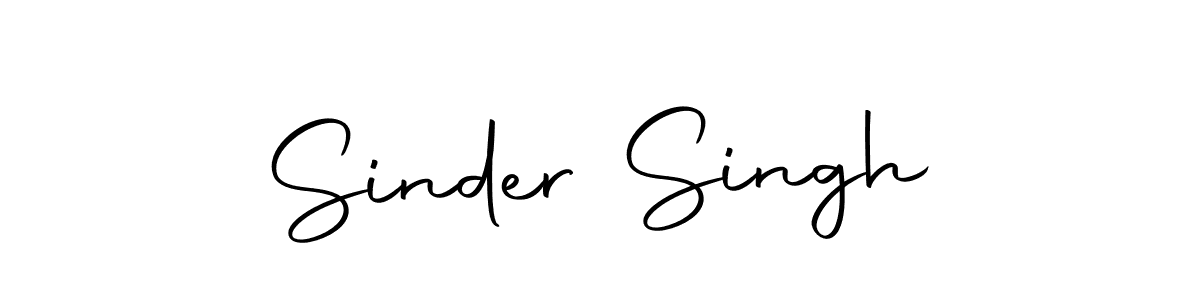 How to make Sinder Singh name signature. Use Autography-DOLnW style for creating short signs online. This is the latest handwritten sign. Sinder Singh signature style 10 images and pictures png