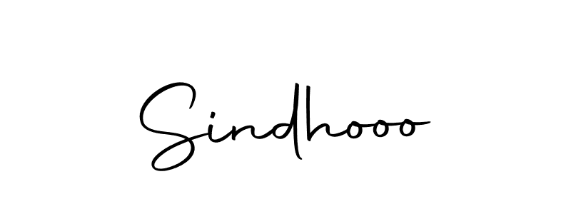Design your own signature with our free online signature maker. With this signature software, you can create a handwritten (Autography-DOLnW) signature for name Sindhooo. Sindhooo signature style 10 images and pictures png
